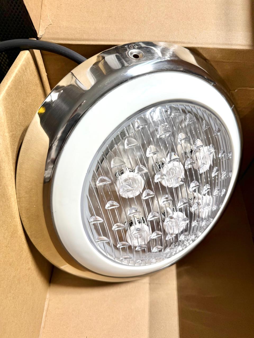 Potente Lámpara Led Acero Inox
