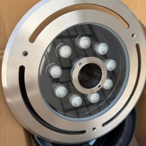 Dona led a colores para fuentes y chorros agua