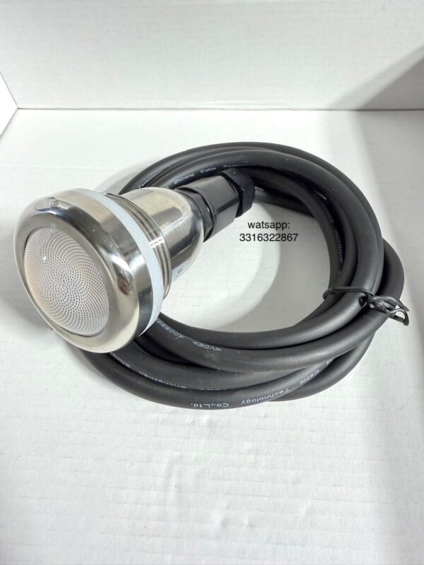 mini LAMPARA LED CON LUPA ACERO INOXIDABLE 2 PULGADAS