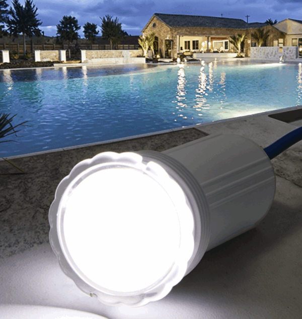 REFLECTOR LED RGB PARA TUBO ROSCA 1 1/2